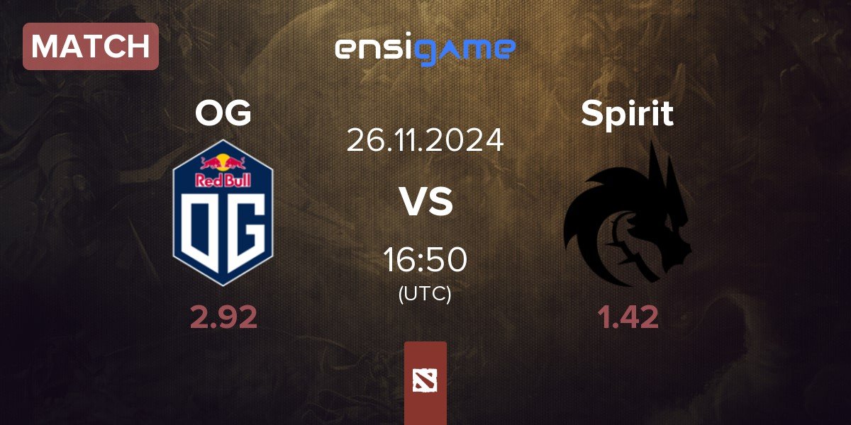 Match OG vs Team Spirit Spirit | 26.11