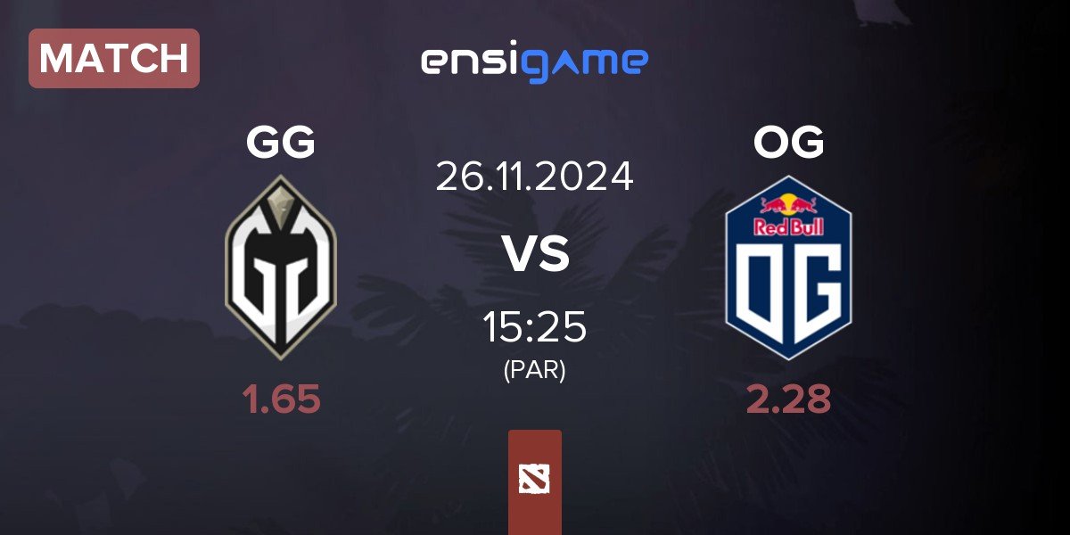 Match Gaimin Gladiators GG vs OG | 26.11