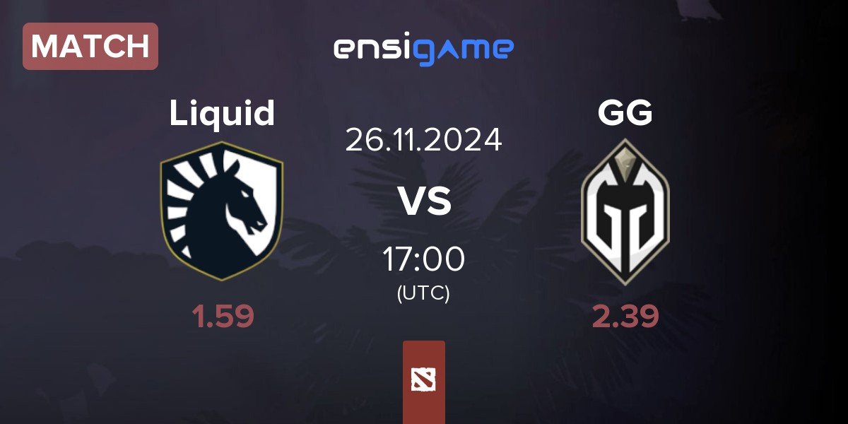 Match Team Liquid Liquid vs Gaimin Gladiators GG | 26.11