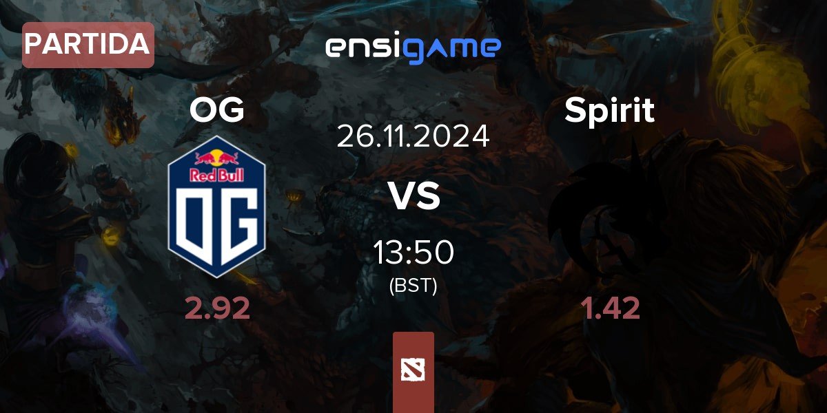 Partida OG vs Team Spirit Spirit | 26.11