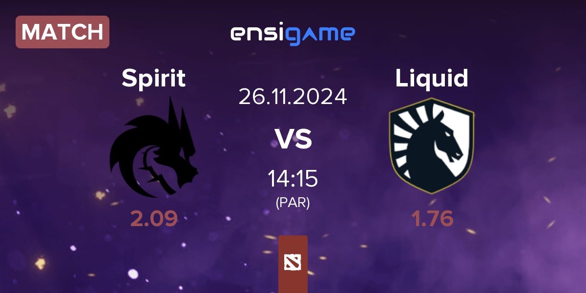 Match Team Spirit Spirit vs Team Liquid Liquid | 26.11