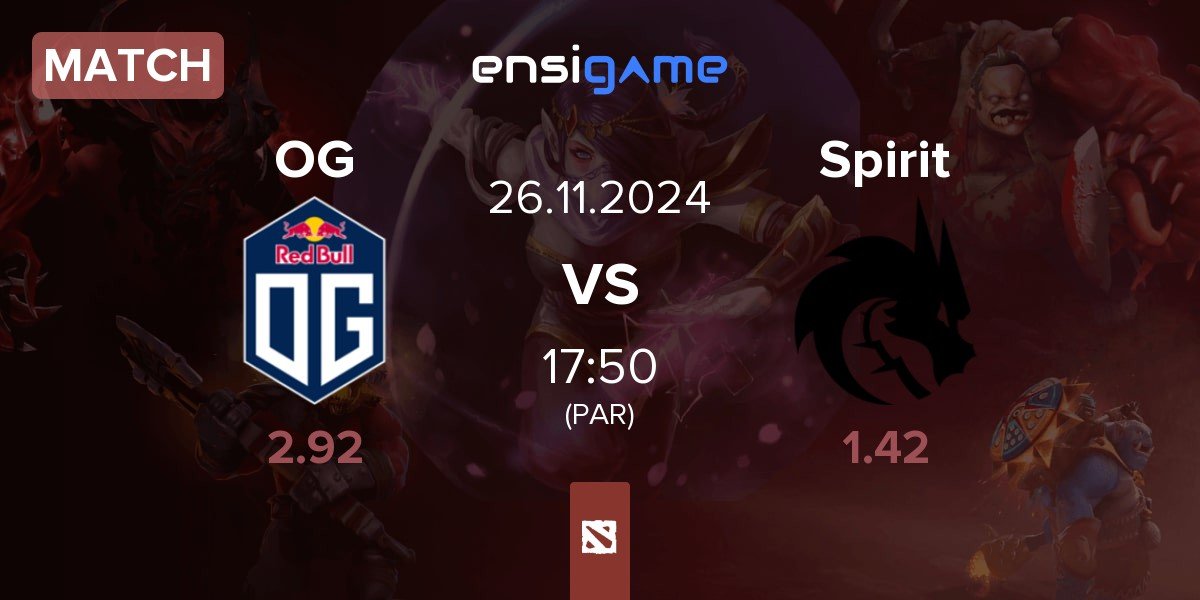 Match OG vs Team Spirit Spirit | 26.11