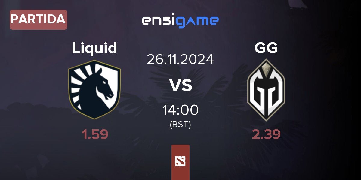 Partida Team Liquid Liquid vs Gaimin Gladiators GG | 26.11