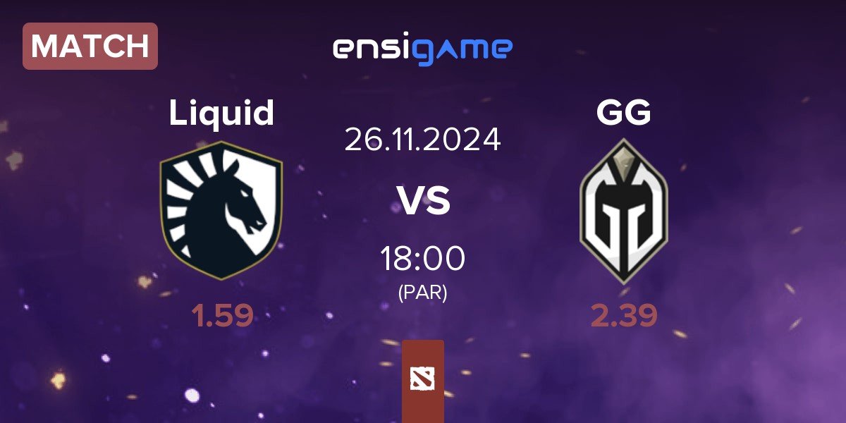 Match Team Liquid Liquid vs Gaimin Gladiators GG | 26.11