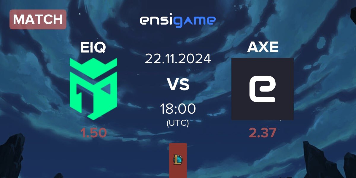 Match Entropiq EIQ vs Team Axelent69 AXE | 22.11