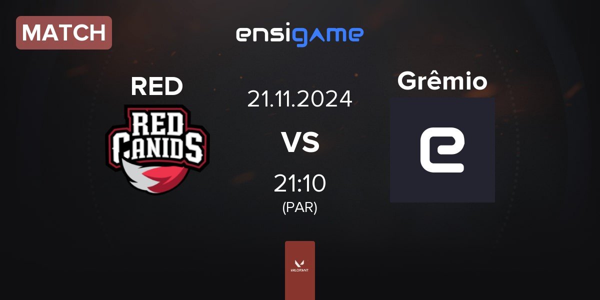 Match RED Canids RED vs Grêmio Esports Grêmio | 21.11