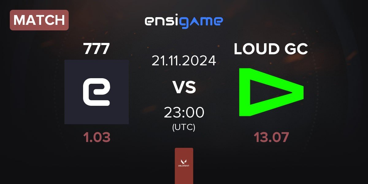 Match THE 7 777 vs LOUD GC | 21.11