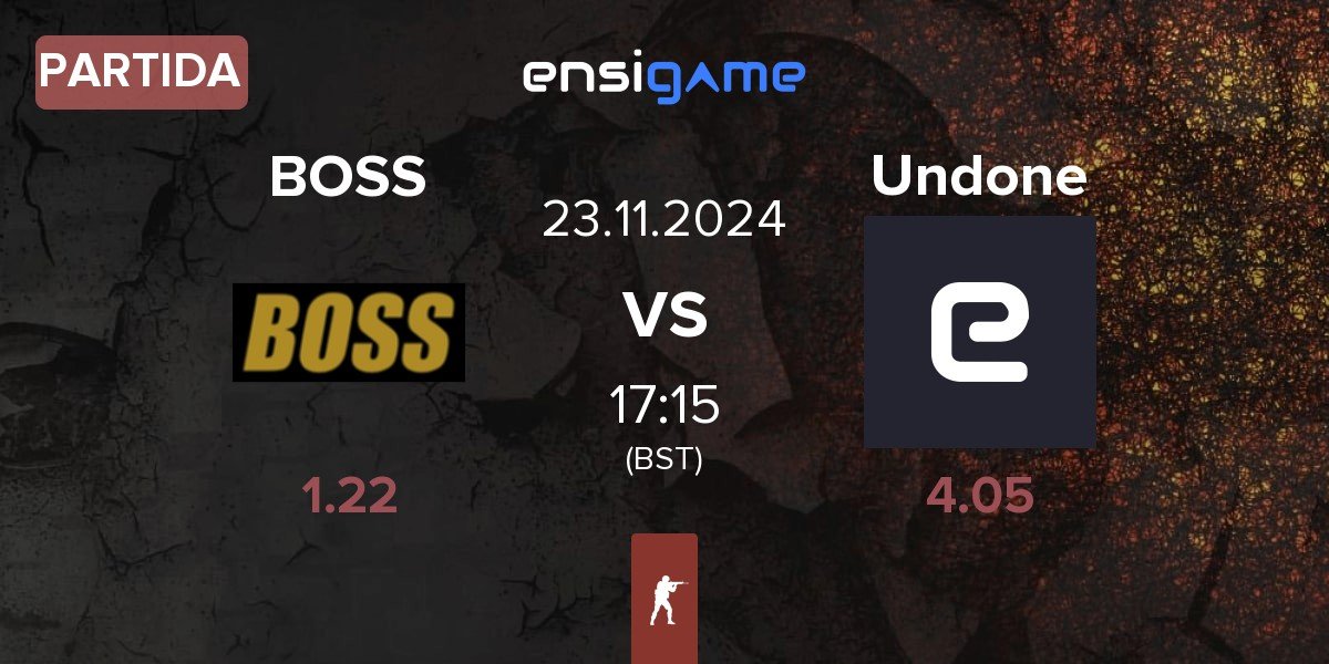 Partida BOSS vs Undone | 23.11