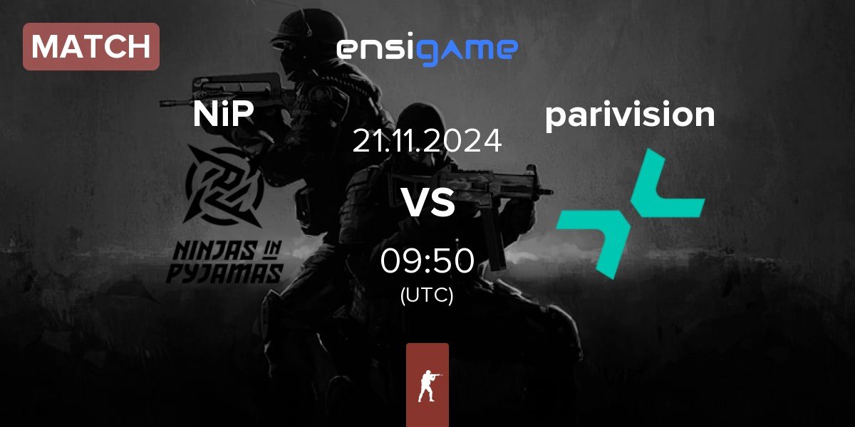 Match Ninjas in Pyjamas NiP vs PARIVISION parivision | 21.11