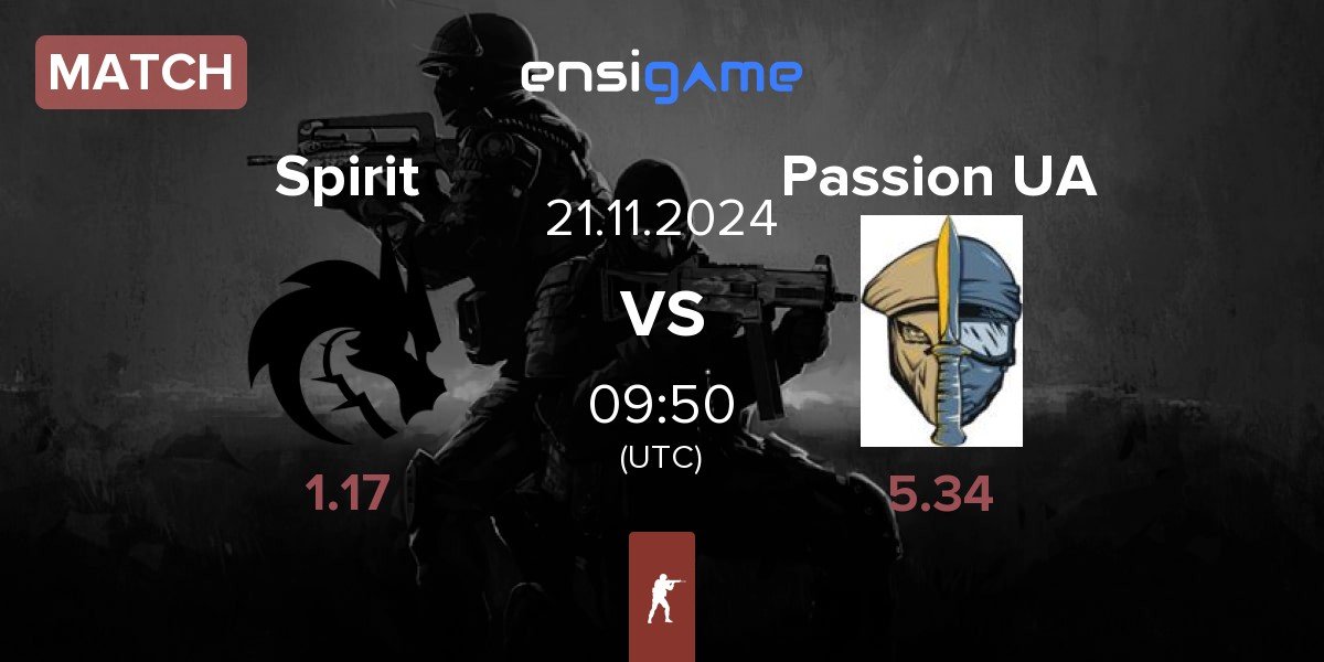 Match Team Spirit Spirit vs Passion UA | 21.11