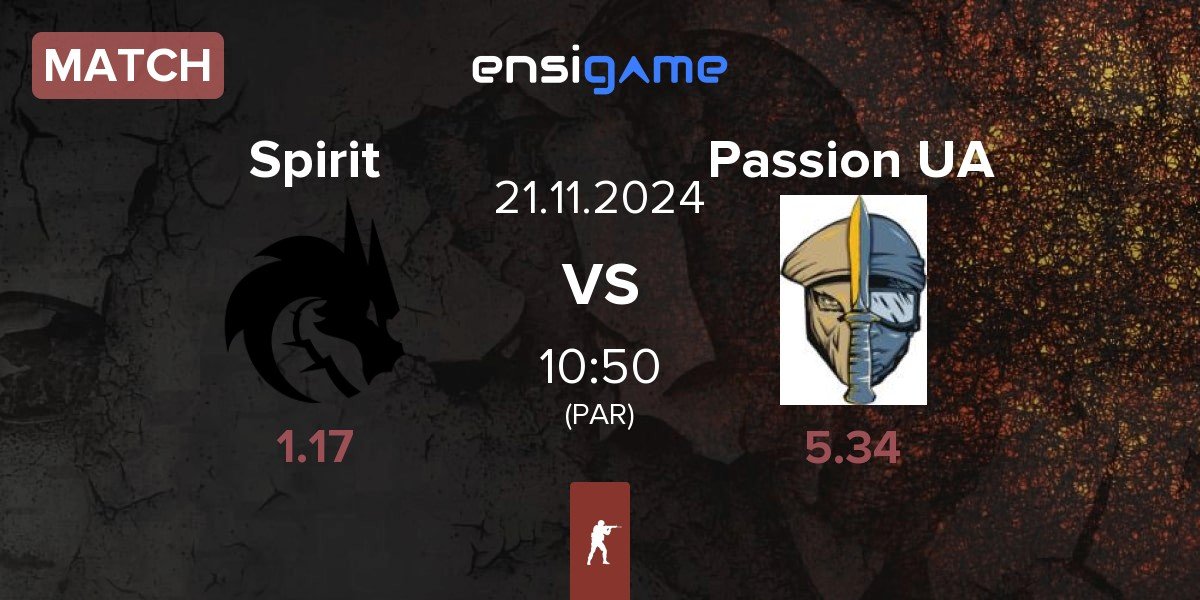 Match Team Spirit Spirit vs Passion UA | 21.11