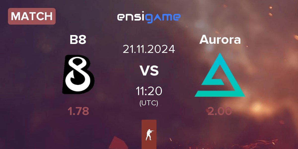 Match B8 vs Aurora Gaming Aurora | 21.11