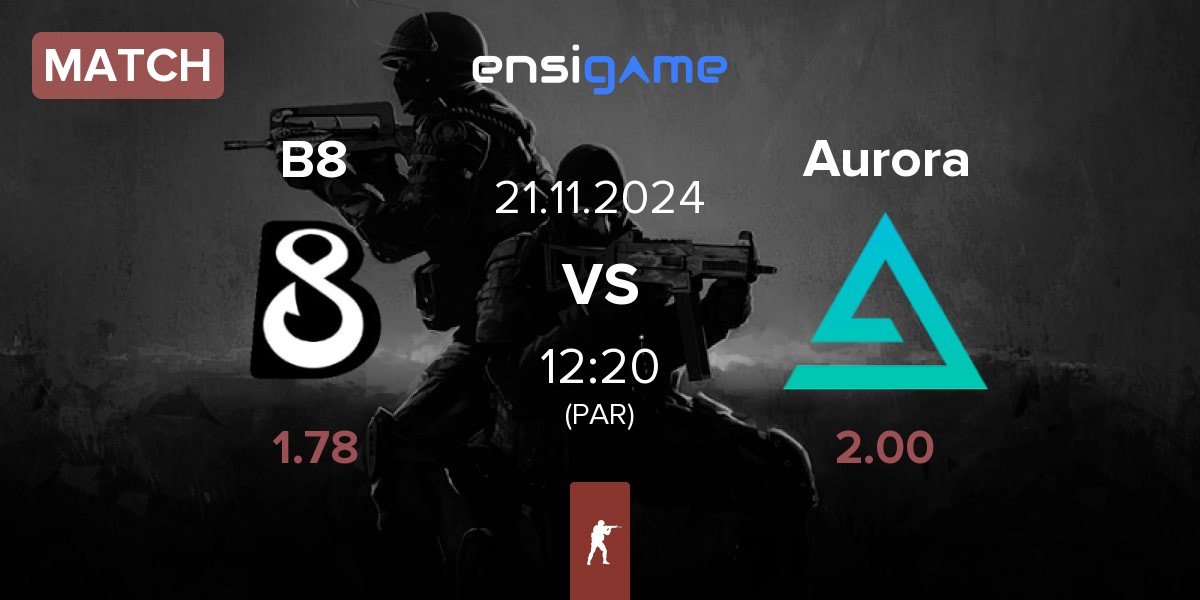 Match B8 vs Aurora Gaming Aurora | 21.11