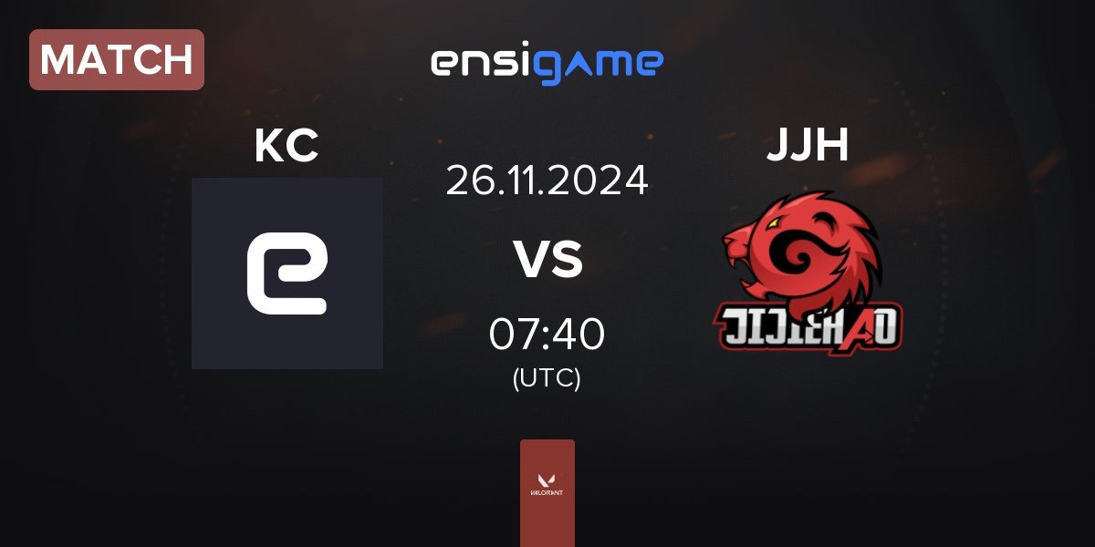 Match Kebab Clan KC vs JiJieHao BONK JJH | 26.11