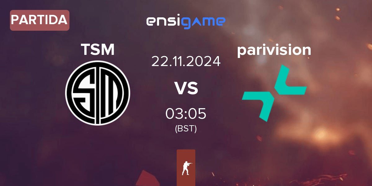 Partida TSM vs PARIVISION parivision | 22.11