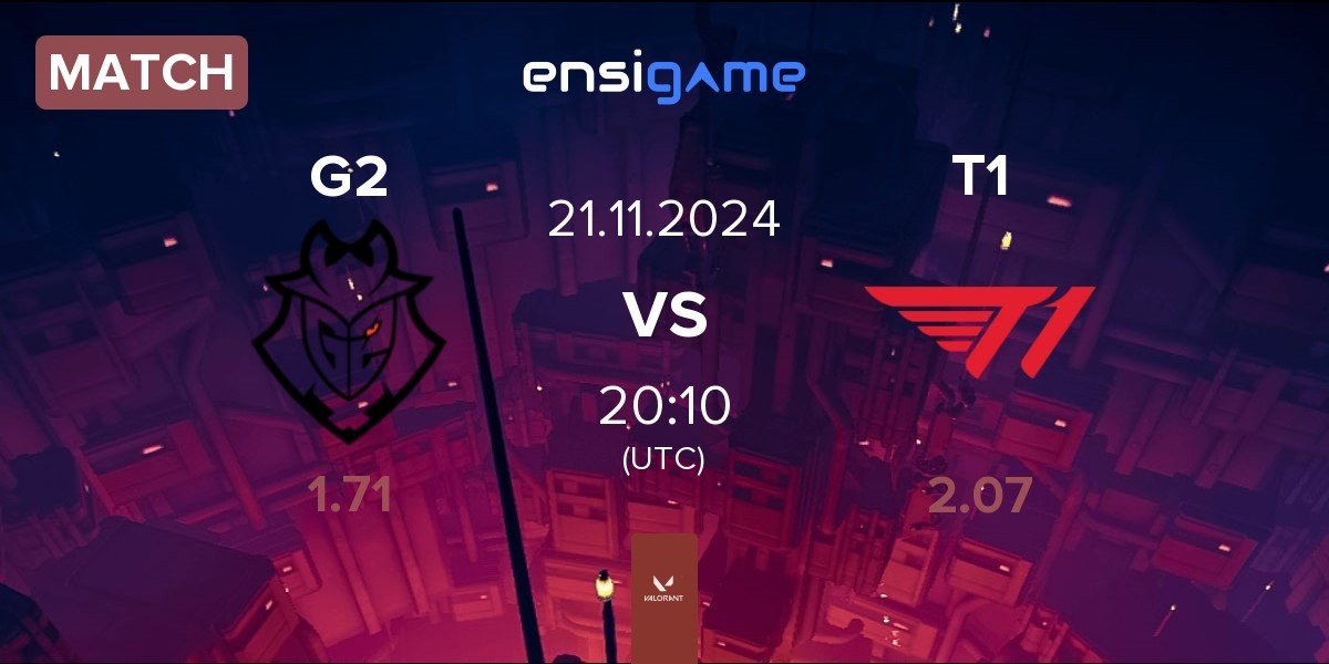 Match G2 Esports G2 vs T1 | 21.11