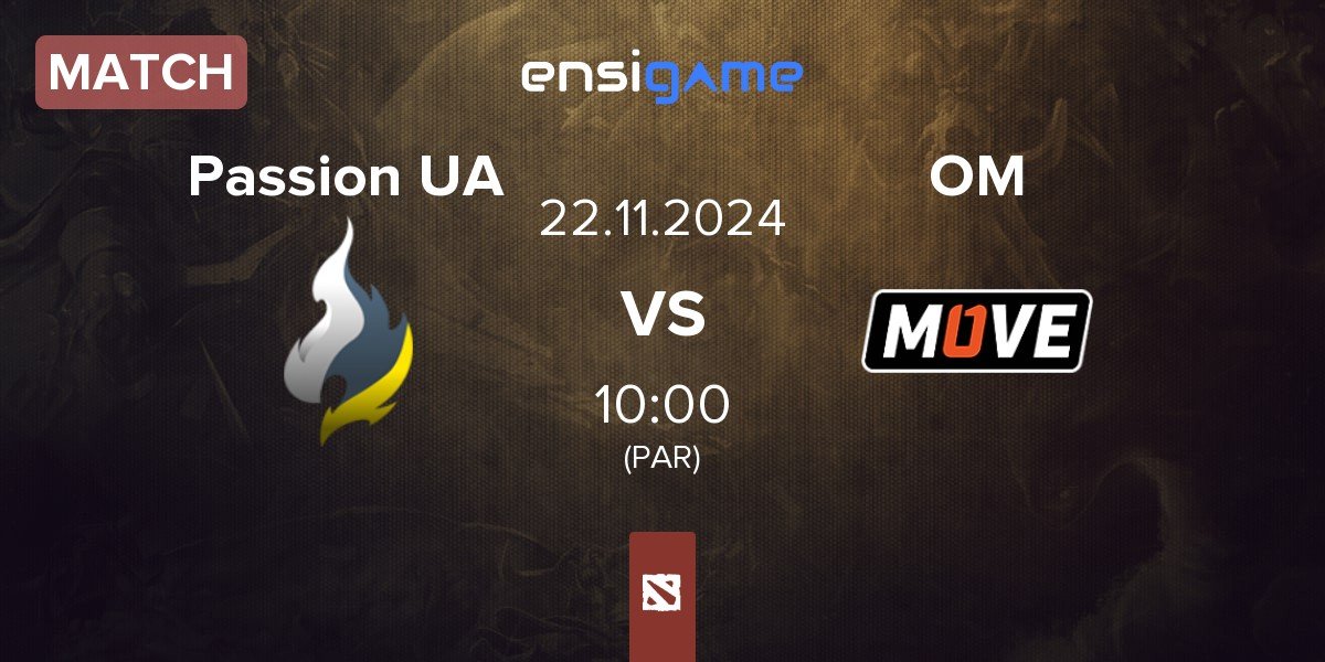 Match Passion UA vs One Move OM | 22.11