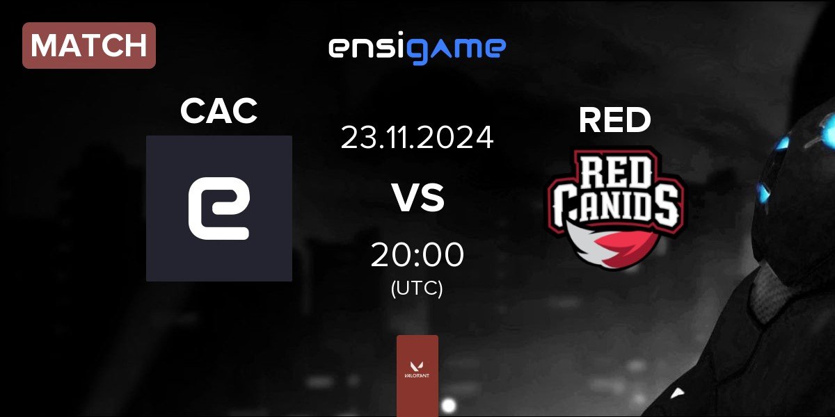 Match Carecas and Calvos CAC vs RED Canids RED | 23.11