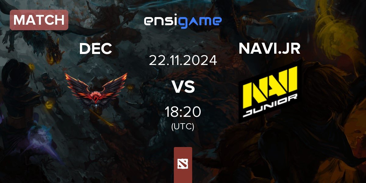 Match Dragon Esports Club DEC vs Navi Junior NAVI.JR | 22.11