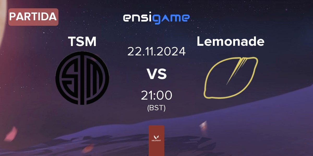 Partida TSM vs Lemonade Stand Lemonade | 21.11