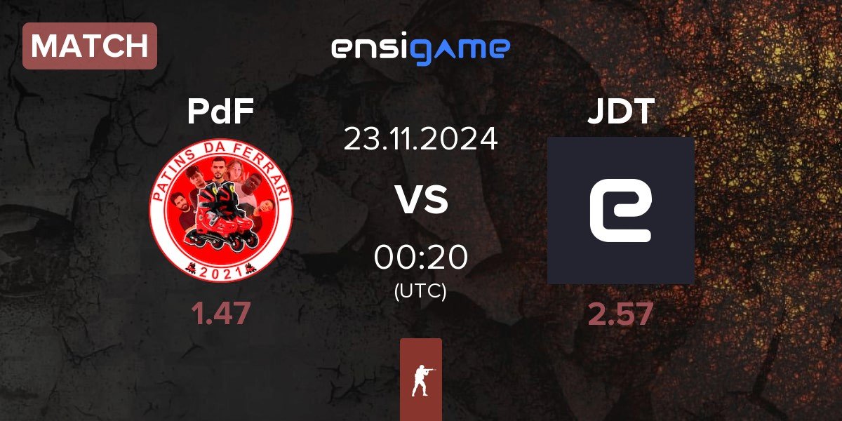 Match Patins da Ferrari PdF vs JOGA DE TERNO JDT | 23.11