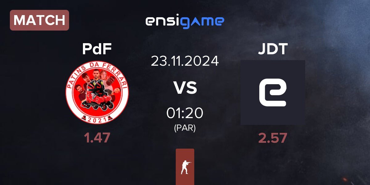 Match Patins da Ferrari PdF vs JOGA DE TERNO JDT | 23.11