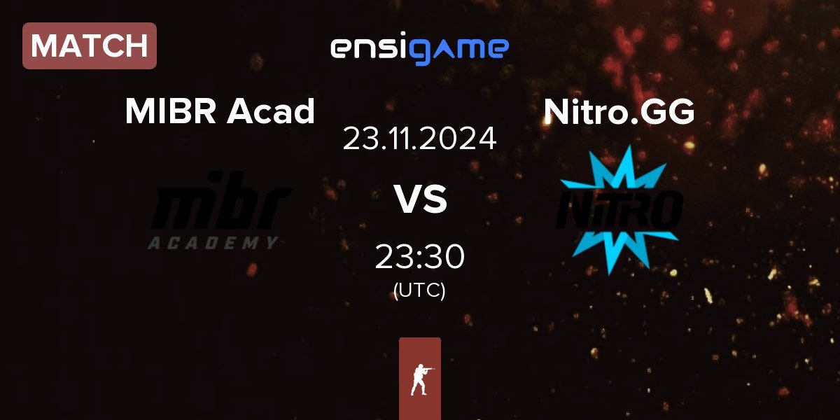 Match MIBR Academy MIBR Acad vs Nitro.GG | 23.11