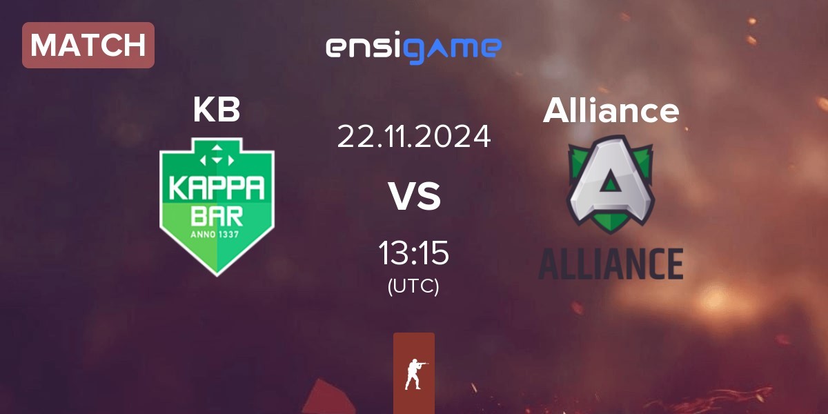 Match Kappa Bar KB vs Alliance | 22.11