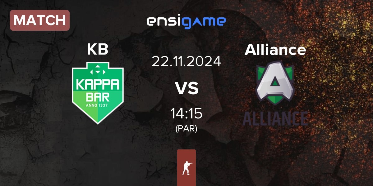 Match Kappa Bar KB vs Alliance | 22.11