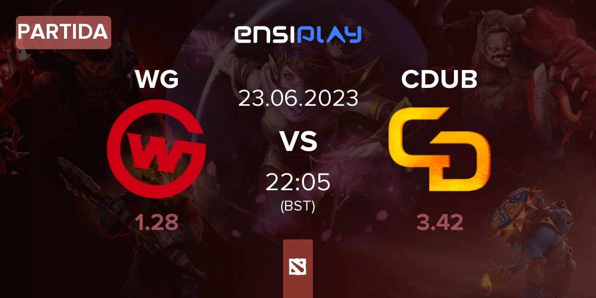 Partida Wildcard Gaming WG vs CDUB Esports CDUB | 23.06