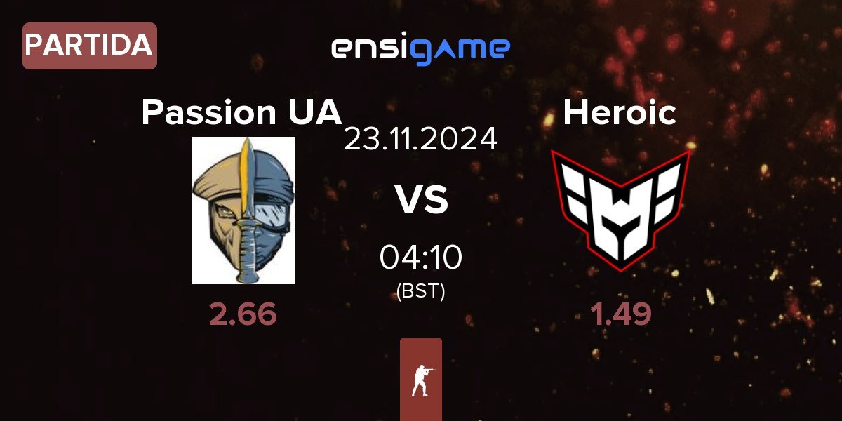 Partida Passion UA vs Heroic | 23.11