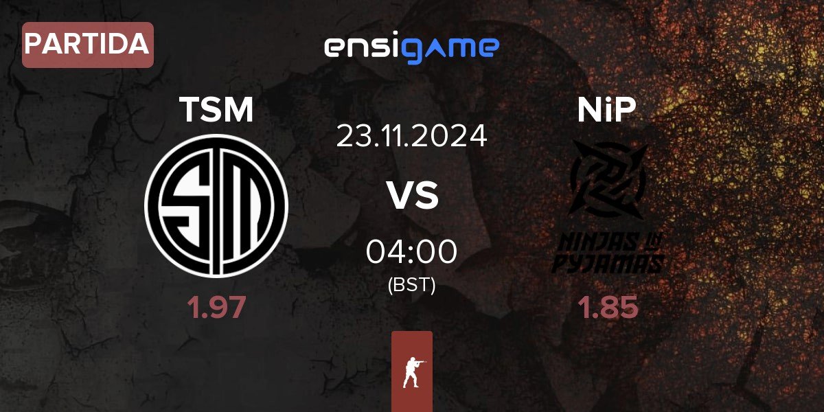 Partida TSM vs Ninjas in Pyjamas NiP | 23.11