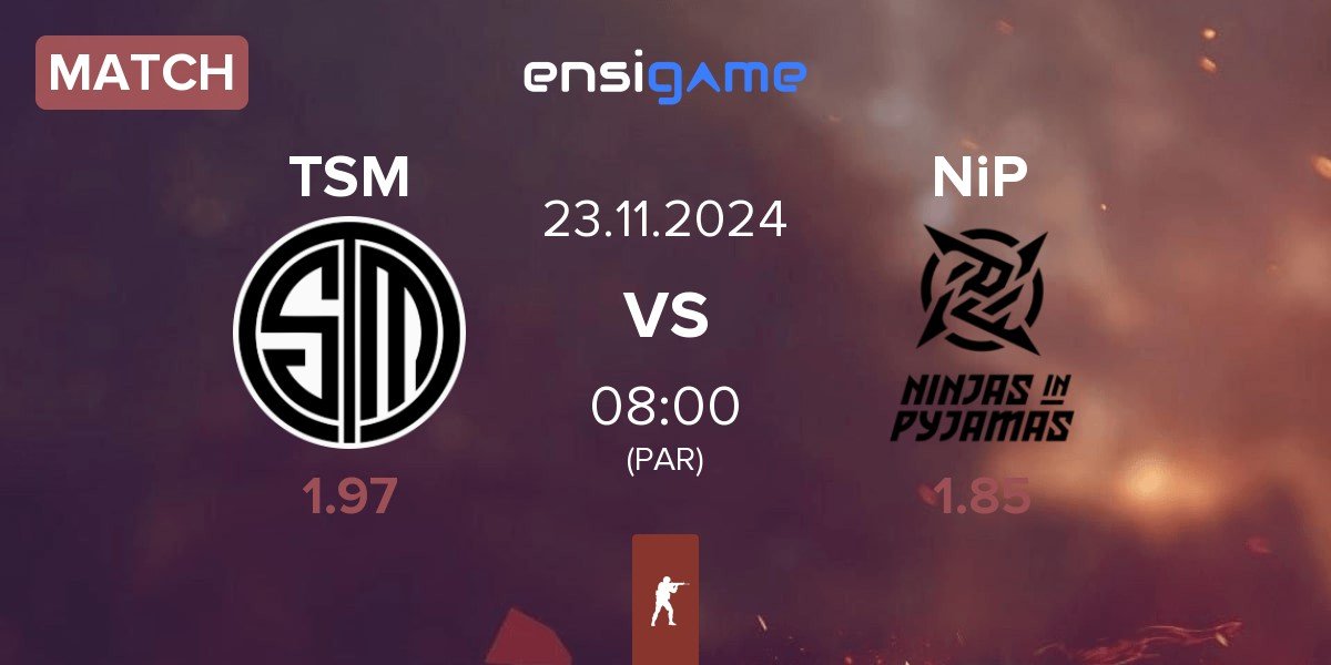 Match TSM vs Ninjas in Pyjamas NiP | 23.11