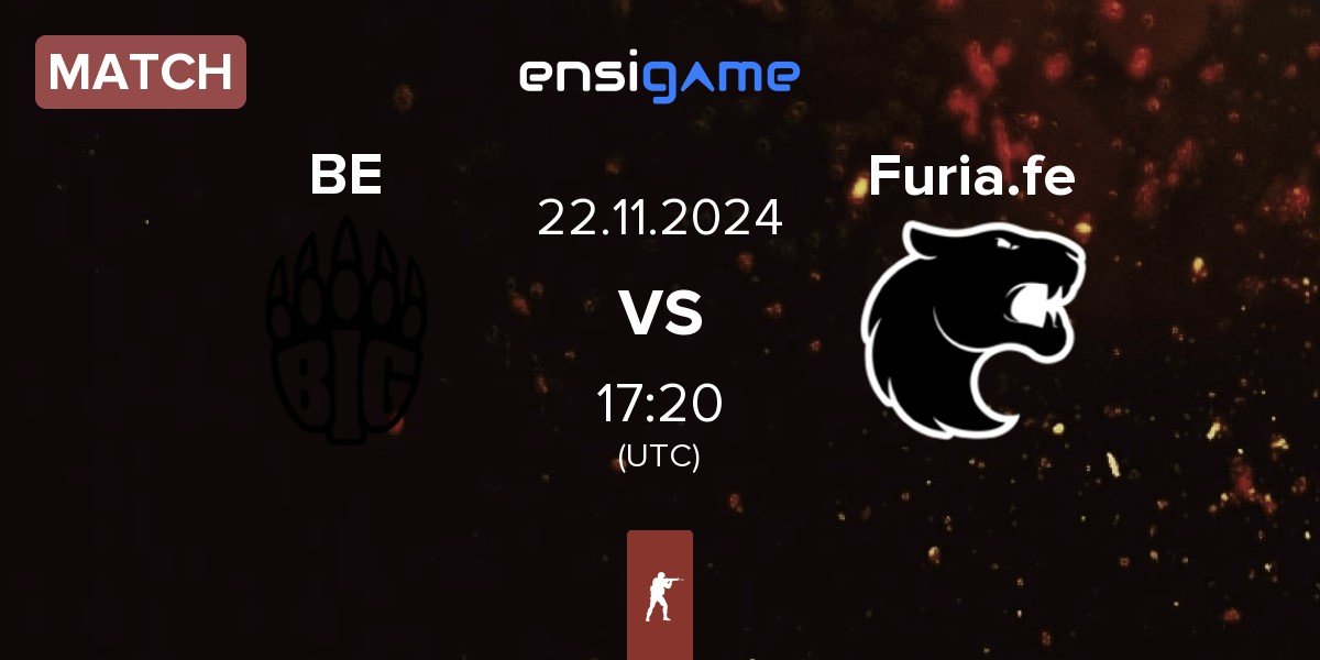 Match BIG EQUIPA BE vs FURIA Esports Female Furia.fe | 22.11