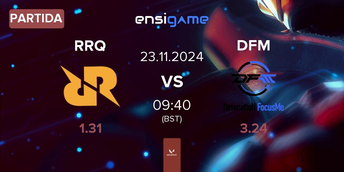 Partida Rex Regum Qeon RRQ vs DetonatioN FocusMe DFM | 23.11