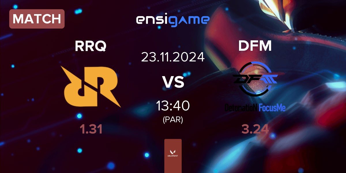 Match Rex Regum Qeon RRQ vs DetonatioN FocusMe DFM | 23.11