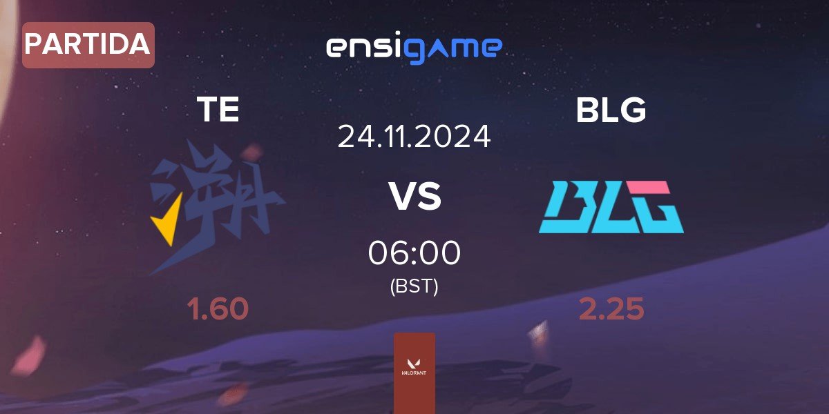 Partida Trace Esports TE vs Bilibili Gaming BLG | 24.11