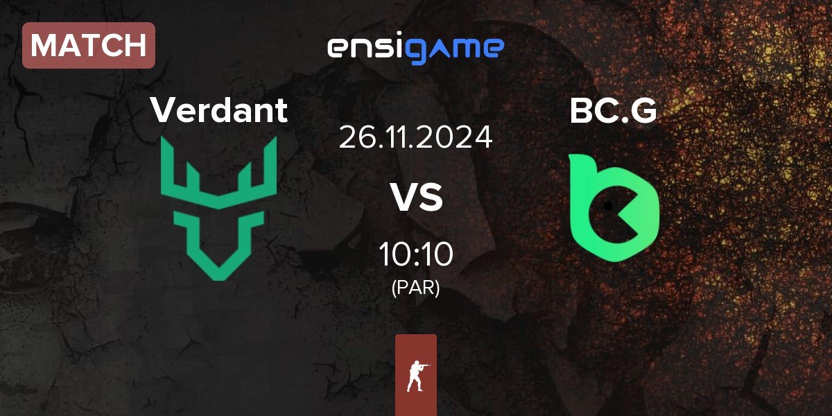 Match Verdant vs BC.Game Esports BC.G | 26.11