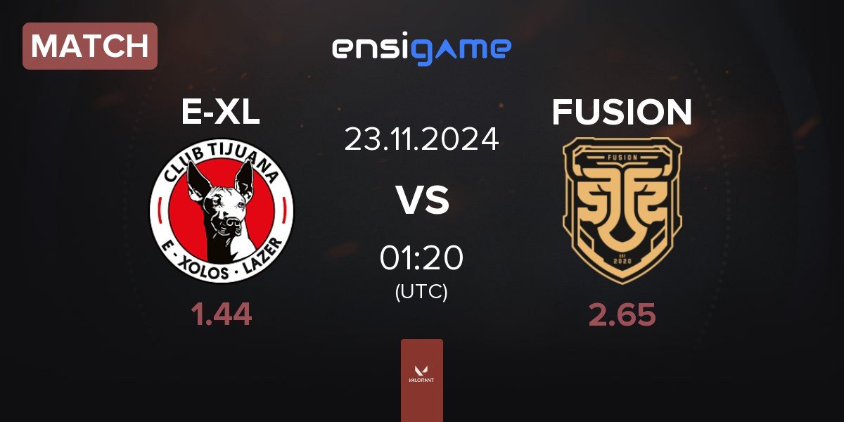 Match E-Xolos LAZER E-XL vs FUSION | 23.11