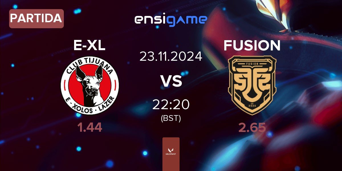 Partida E-Xolos LAZER E-XL vs FUSION | 23.11