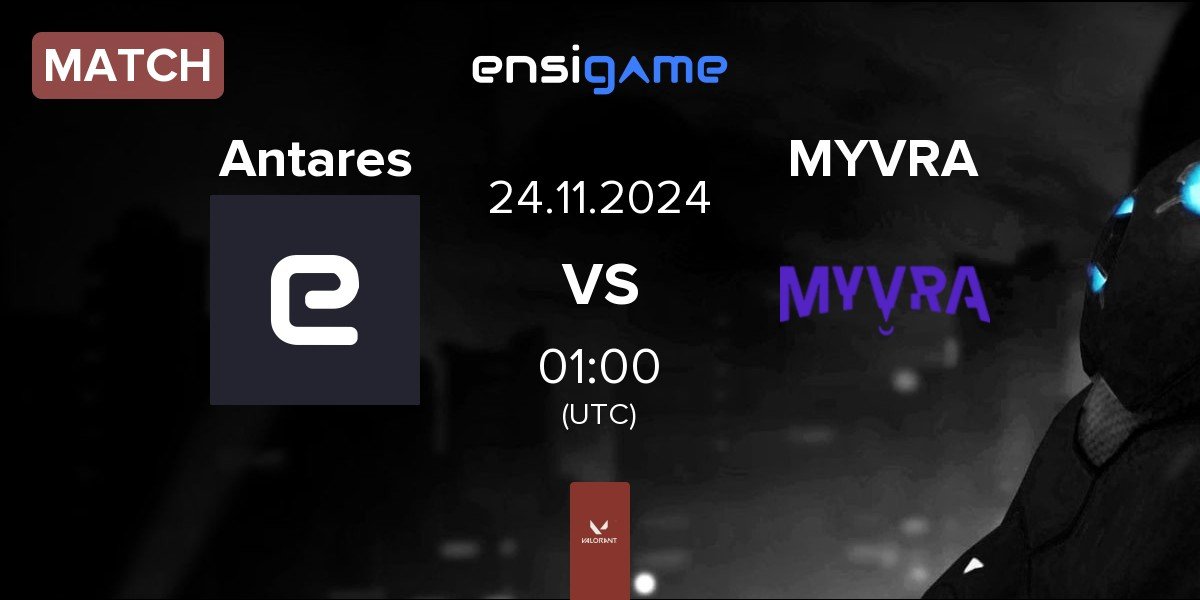 Match Antares vs MYVRA | 24.11