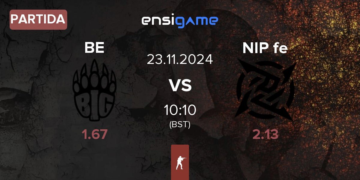 Partida BIG EQUIPA BE vs NIP Impact NIP fe | 23.11