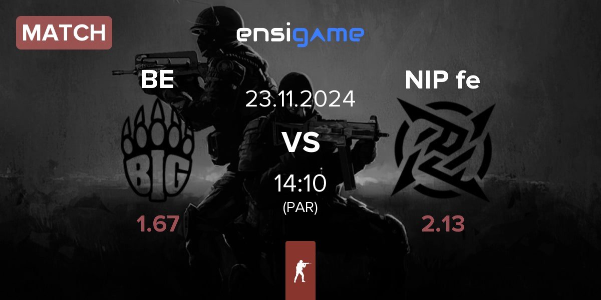 Match BIG EQUIPA BE vs NIP Impact NIP fe | 23.11