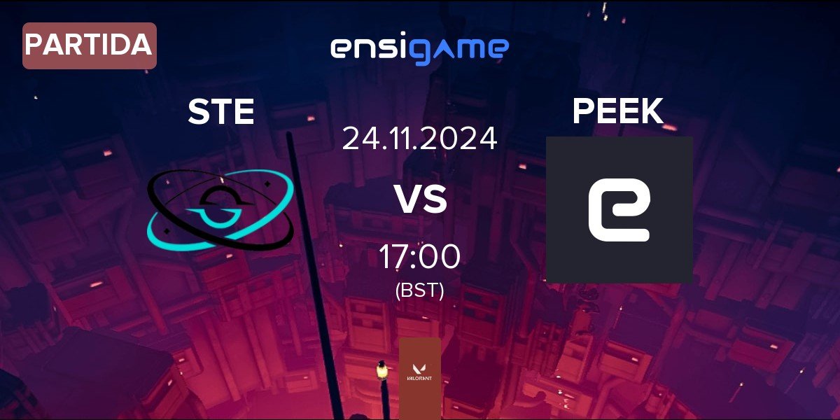 Partida STELLAE Gaming STE vs PEEK | 24.11