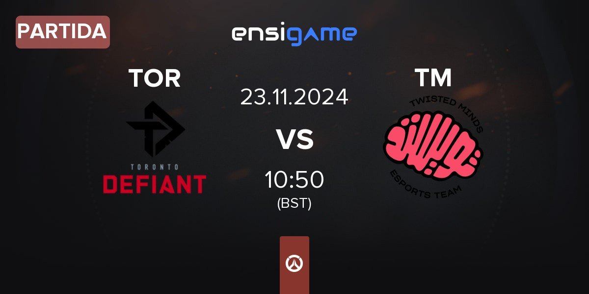 Partida Toronto Defiant TOR vs Twisted Minds TM | 23.11