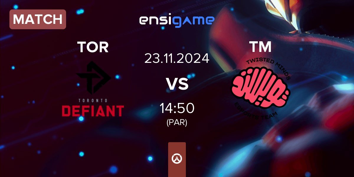 Match Toronto Defiant TOR vs Twisted Minds TM | 23.11