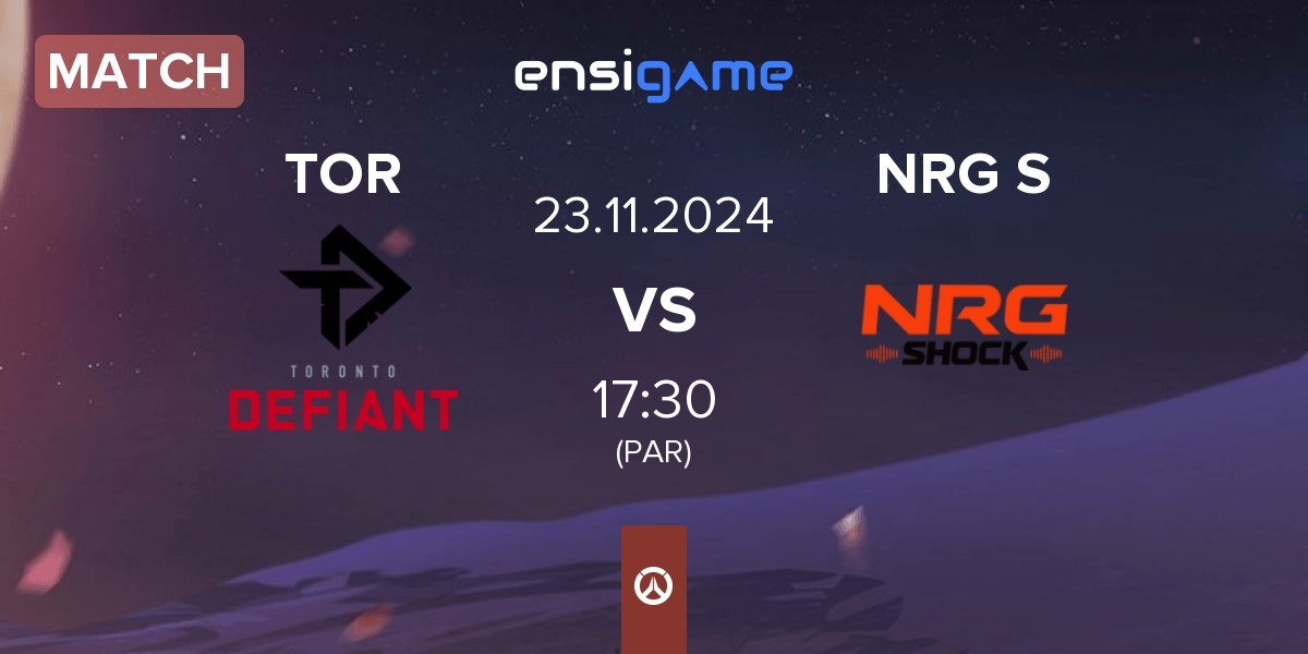 Match Toronto Defiant TOR vs NRG Shock NRG S | 23.11