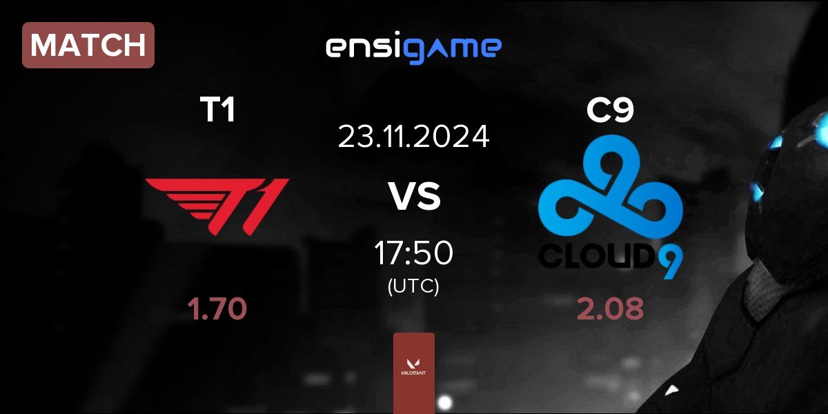 Match T1 vs Cloud9 C9 | 23.11