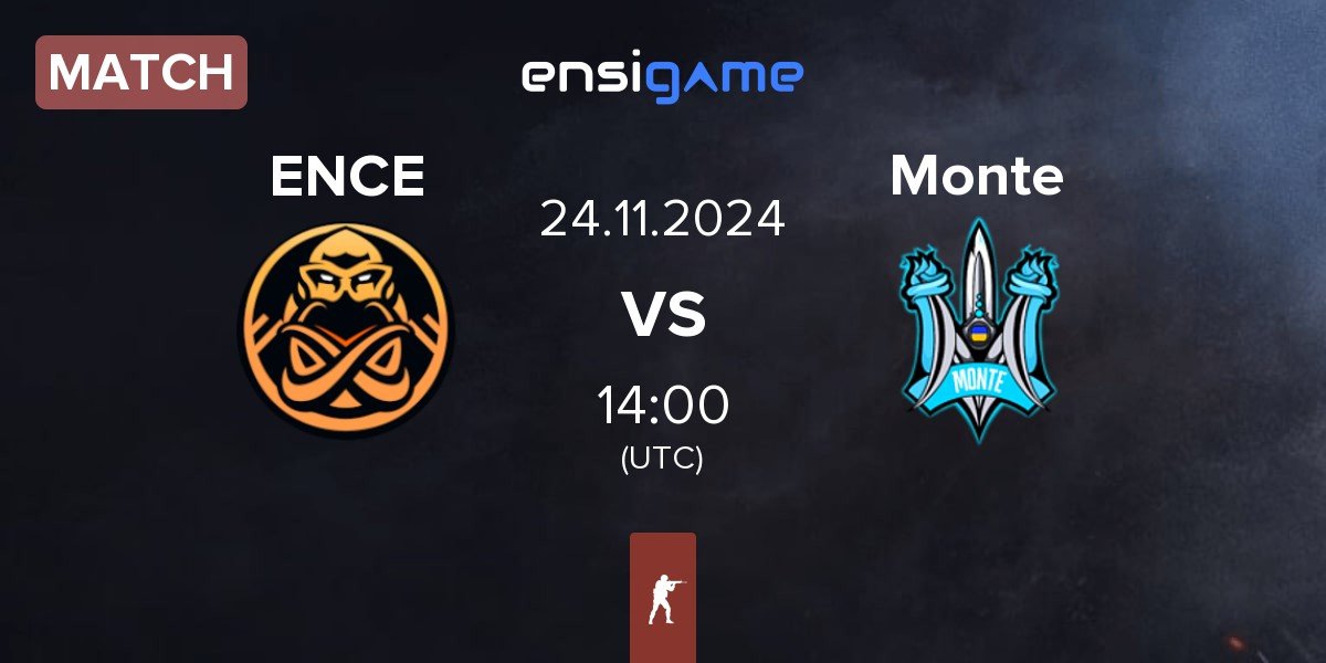 Match ENCE vs Monte | 24.11