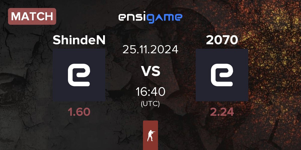 Match ShindeN vs 2070 | 25.11